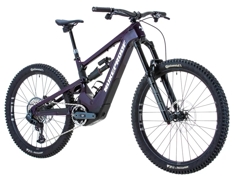 Nukeproof Megawatt Carbon Pro 2024 - Purple with Eagle Powertrain-4